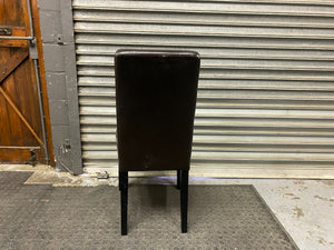 Brown dining chair -REDUCED