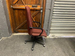 Maroon High Back Office Chair -REDUCED