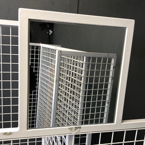 Shop Display - Hanging Mesh with Mirror - REDUCED