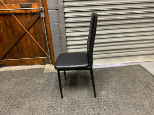 Dining Chair in Black - PRICE DROP