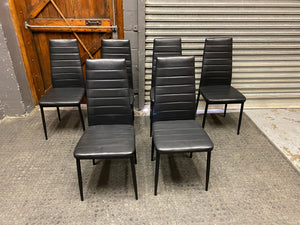 Dining Chair in Black - PRICE DROP