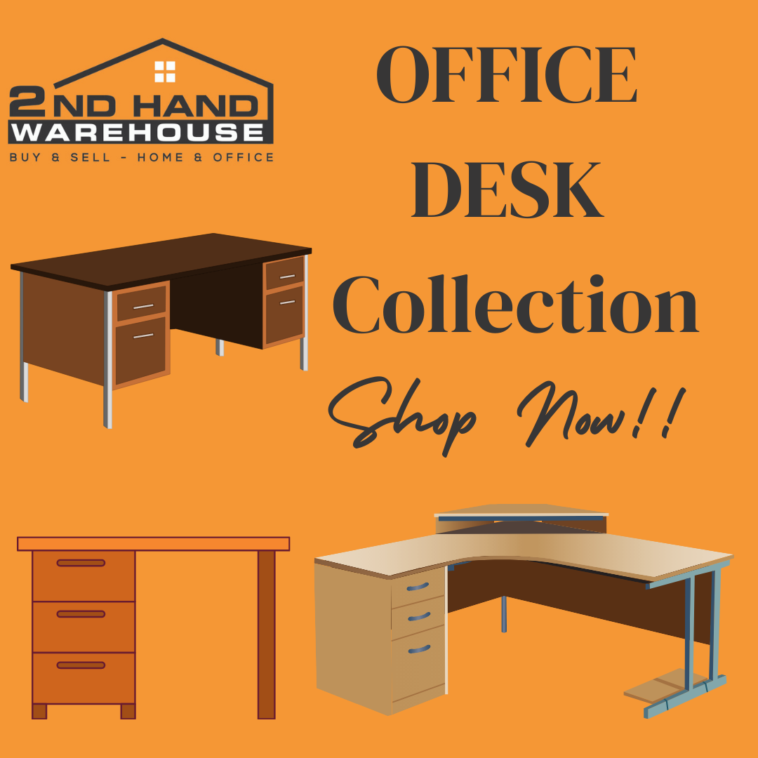 🖥️ Elevate Your Workspace with Our Office & Study Desks 📚 - 2ndhandwarehouse.com