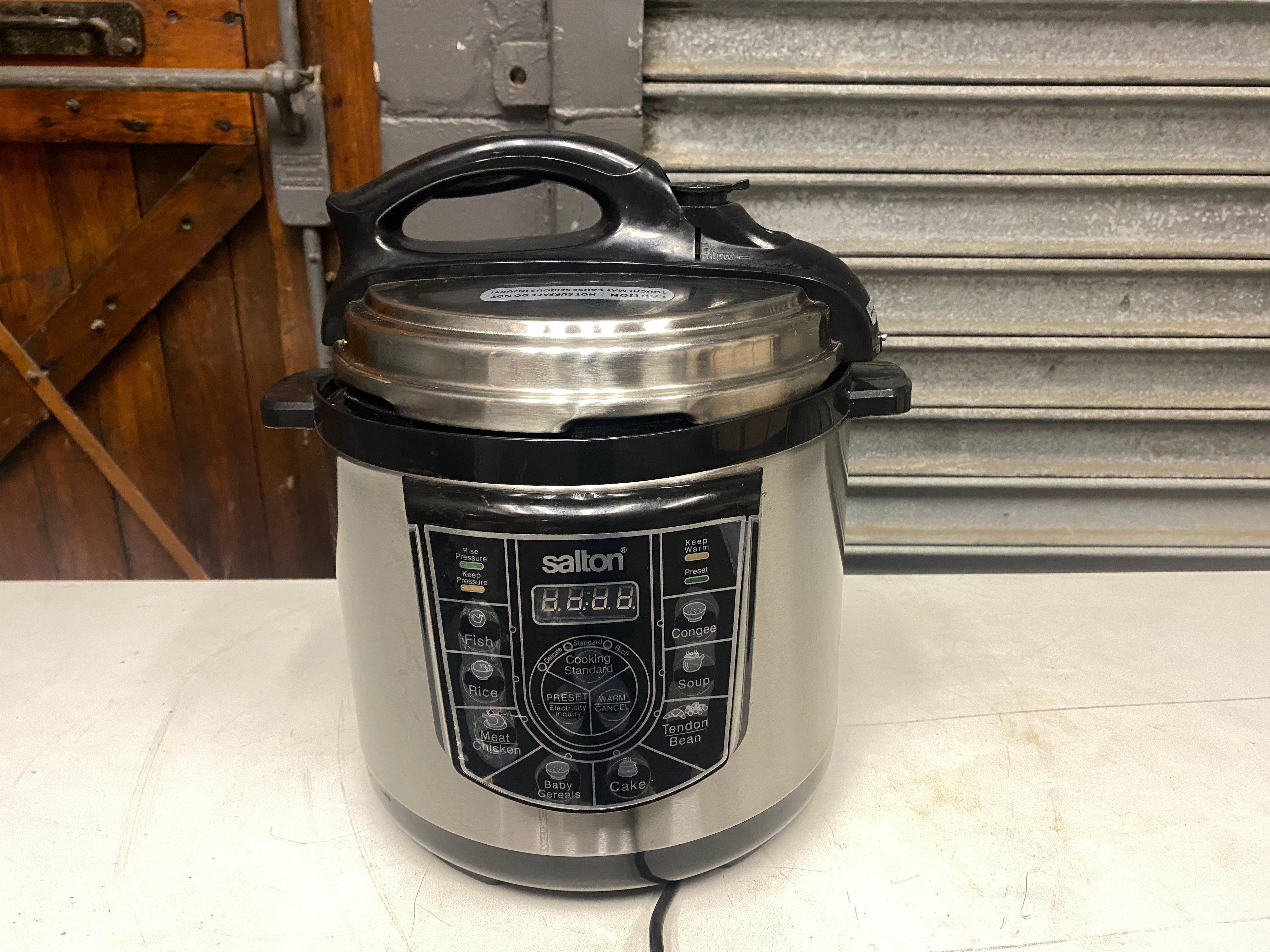 Salton Pressure Cooker does not switch on 2ndhandwarehouse