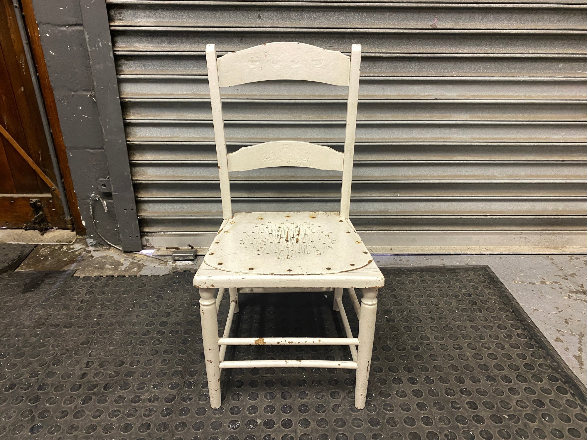 Wooden White Dining Chair - PRICE DROP - PRICE DROP