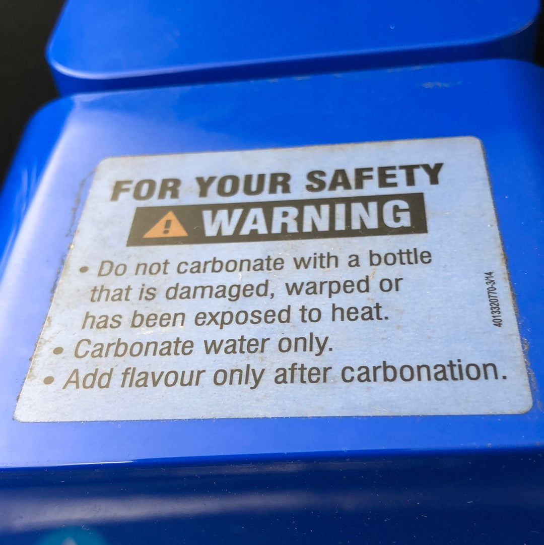 Blue Sodasteam -REDUCED