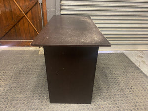 Brown small straight desk - PRICE DROP - PRICE DROP