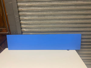 Large Blue Desk Divider