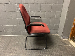 Visitor Chair Red - PRICE DROP