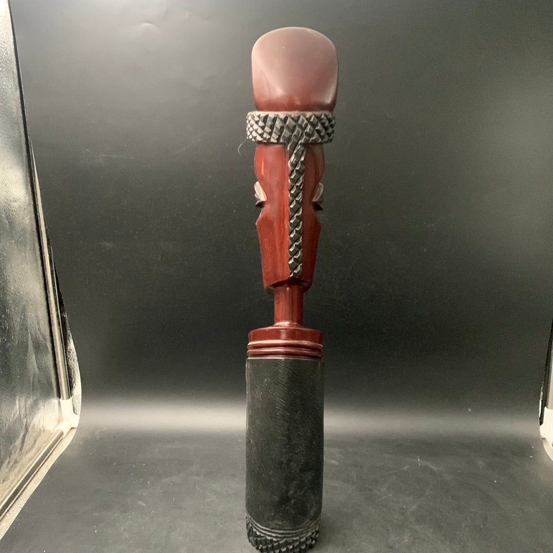 Carved heads Zimbabwean