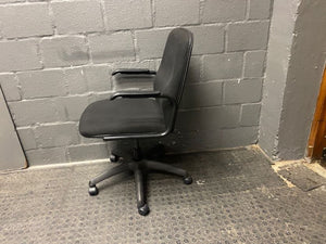 Low Back Black Office Chair -REDUCED