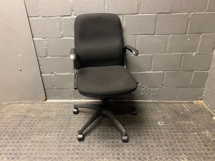 Low Back Black Office Chair -REDUCED