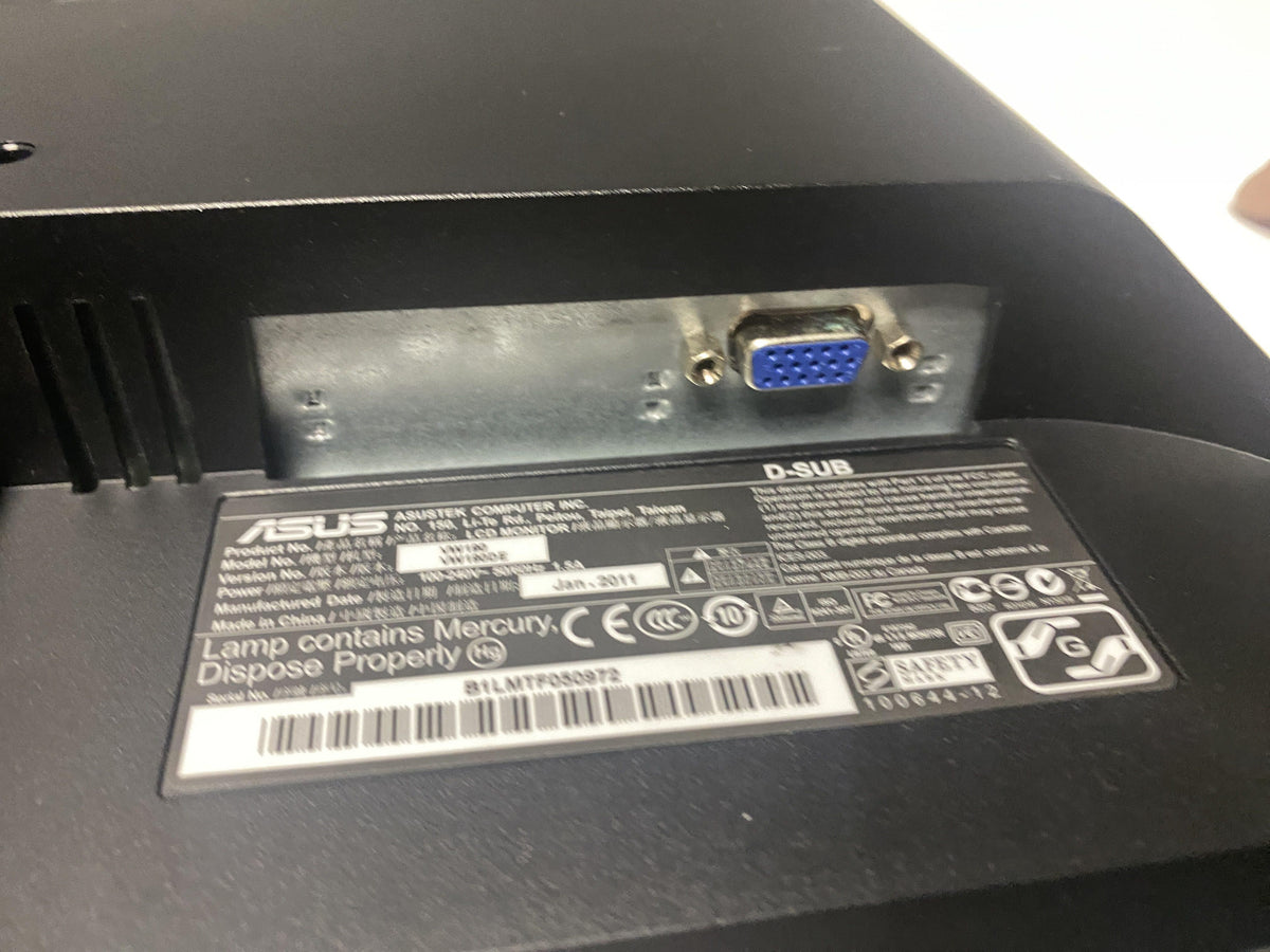 Asus LCD Monitor VW190DE 19inch