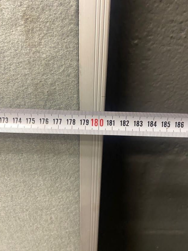 Grey Large Pin Board - PRICE DROP