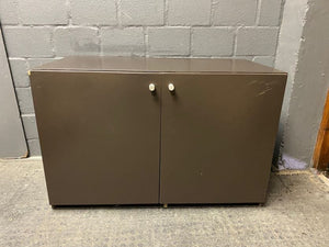 2 Door Brown Cabinet - REDUCED