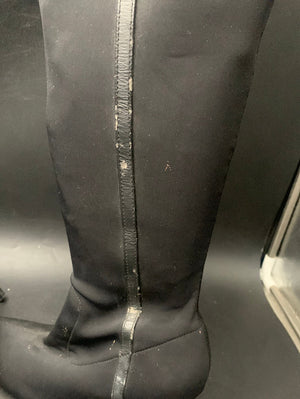 Black Fabric Boot (size 3)