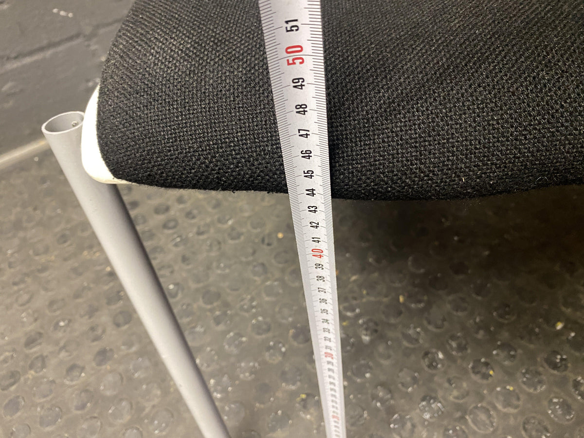 White plastic visitors chair - PRICE DROP - 2ndhandwarehouse.com