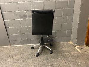 Pleather office chairs with no arms - PRICE DROP