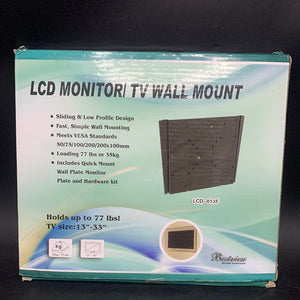 LCD Monitor Wall Mount / 13”-33” - PRICE DROP