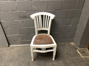 Brown Seat Dining Room Chair - PRICE DROP