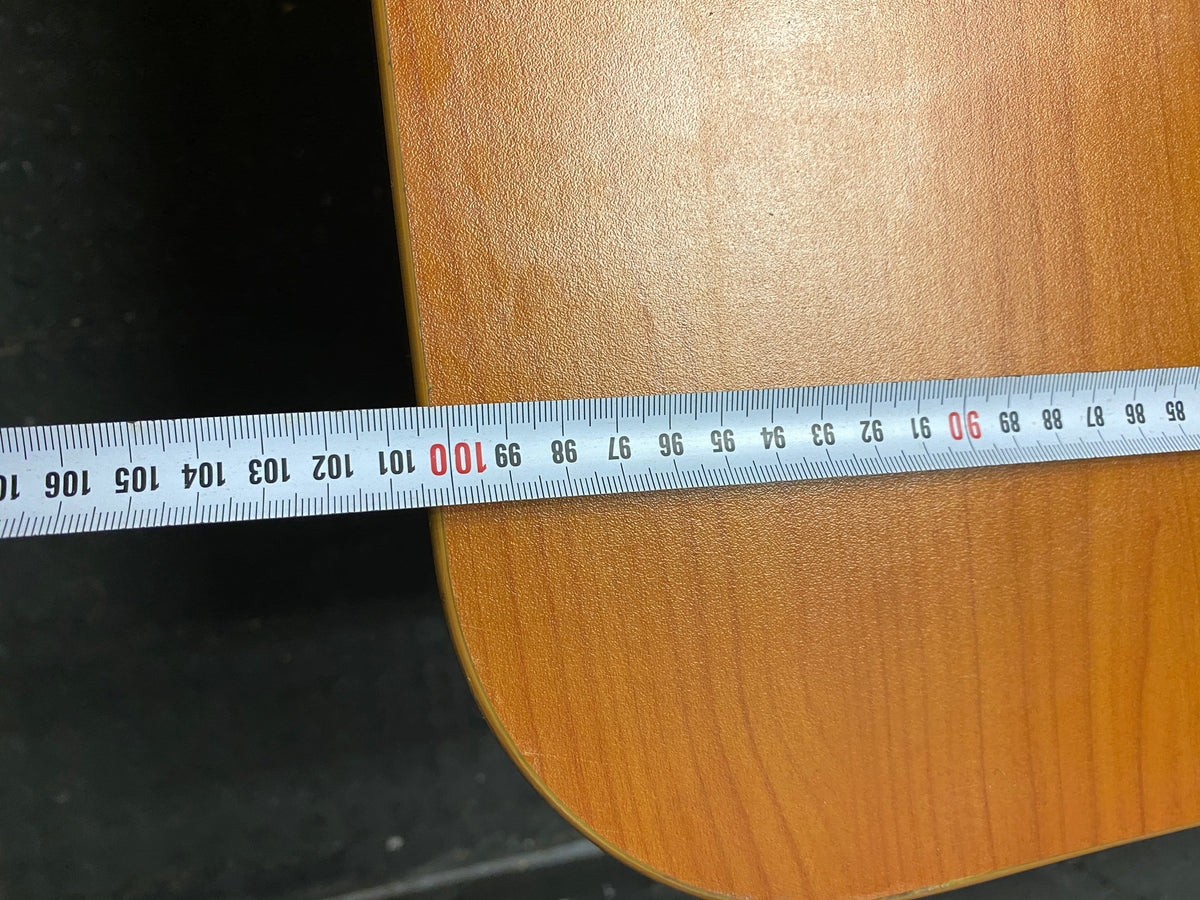 Small Oak Desk With Credenza (RHS)