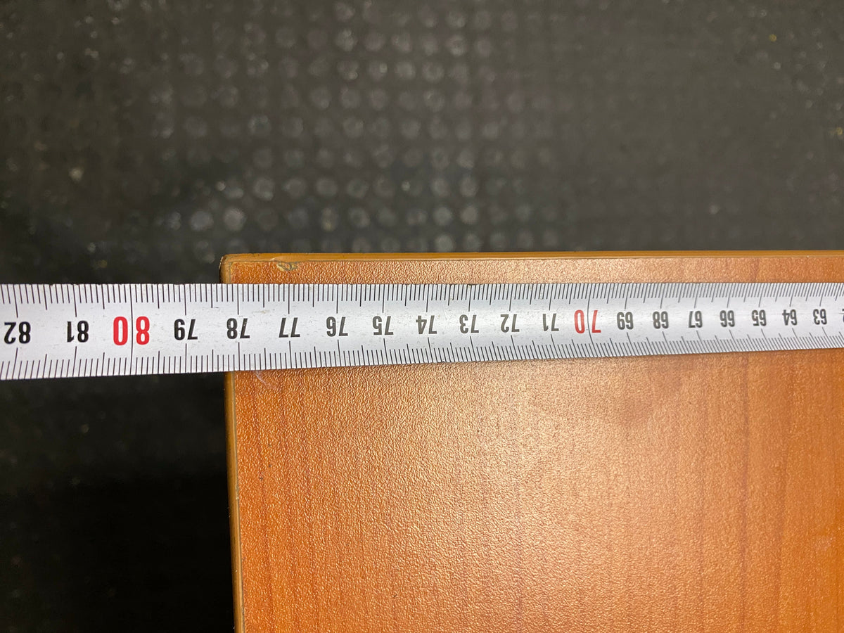 Small Oak Desk With Credenza (RHS)