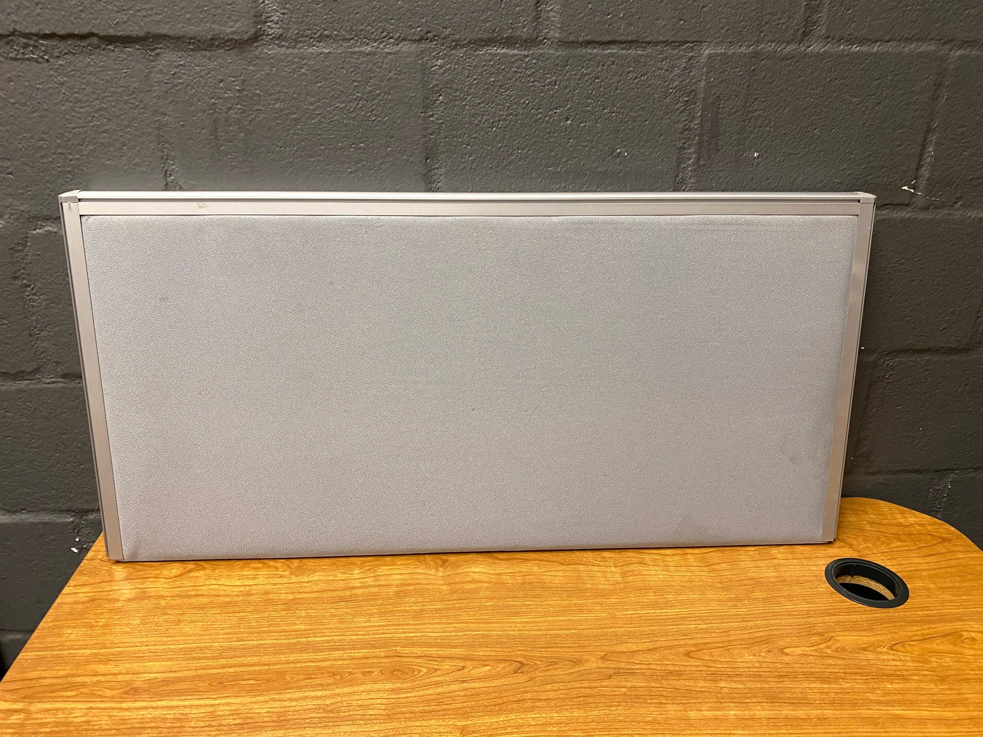 Grey Desk Divider 97cm by 47cm