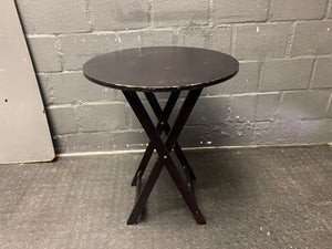 Round Small Foldable Table - PRICE DROP