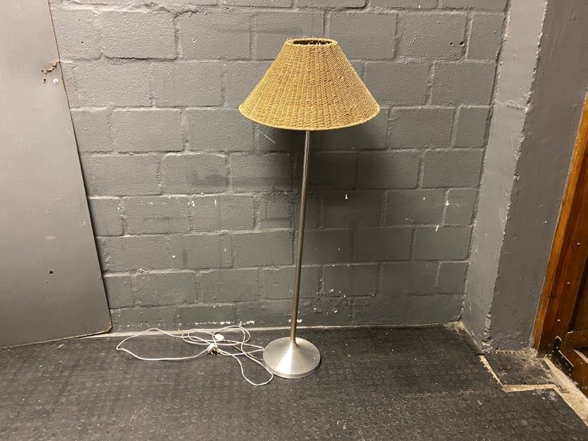 Wicker Floor Standing Lamp