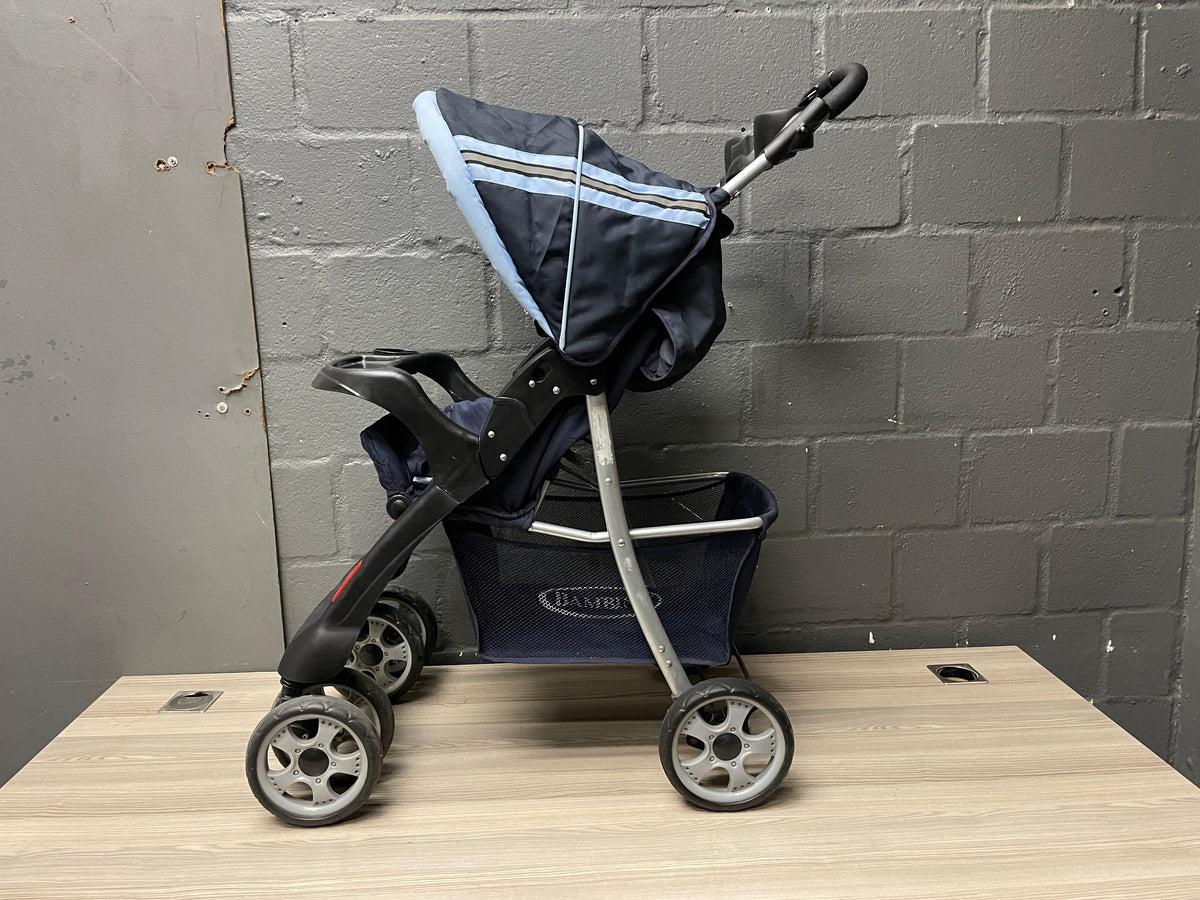 Bambino Pram(Dark Blue) - PRICE DROP