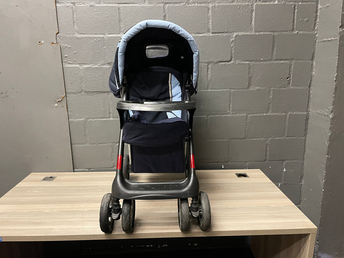 Bambino Pram(Dark Blue) - PRICE DROP