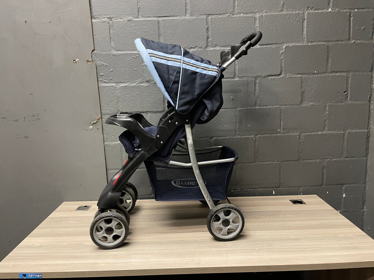 Bambino Pram(Dark Blue) - PRICE DROP