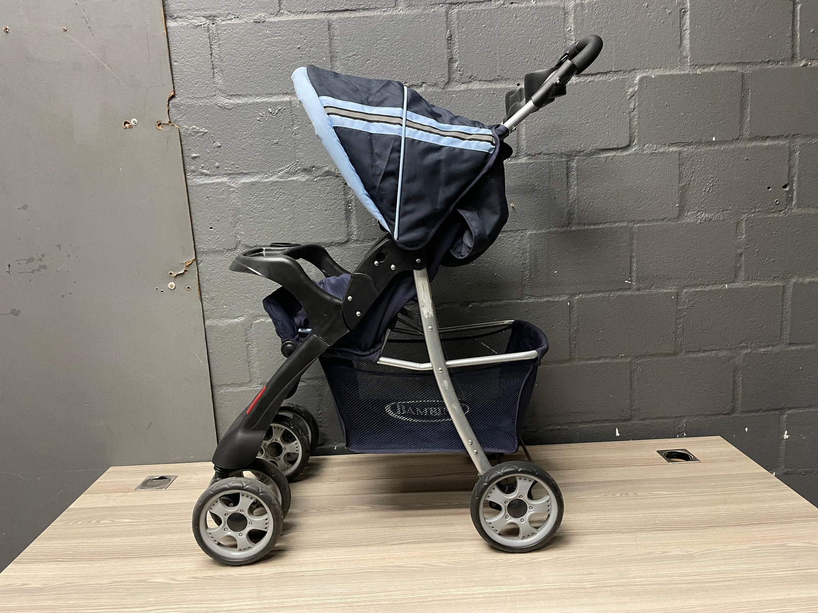 Bambino Pram(Dark Blue) - PRICE DROP
