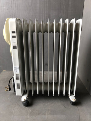 10 Fin Airforce Oil Heater with timer display - PRICE DROP