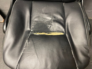 Black Gaming Chair (Seat Tear)