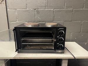 Microstar Two Plate Stove with Oven - REDUCED