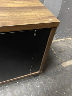 2 Door TV Stand - The doors are detached and hinges damaged- REDUCED - PRICE DROP