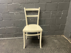 Cream Dining Chair (Small Scratches) - PRICE DROP
