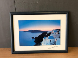 Santorini Photo Print 550mm by 400mm