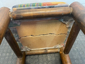 Hard Wood Chair (Damaged) - PRICE DROP