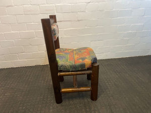 Hard Wood Chair (Damaged) - PRICE DROP