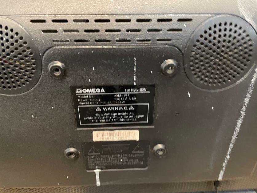 Omega 19" Inch LCD TV with Remote - not turning on - PRICE DROP