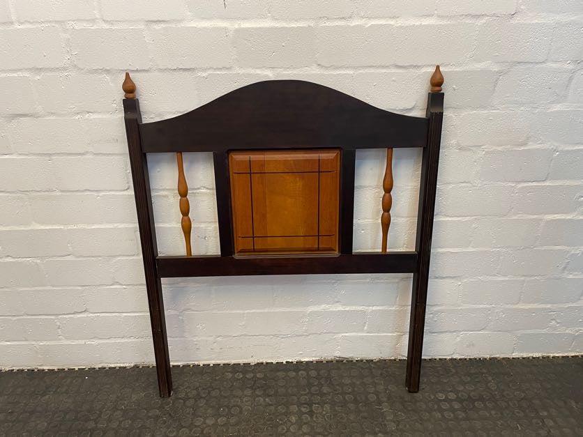 Darkwood Yellowwood Single Headboard