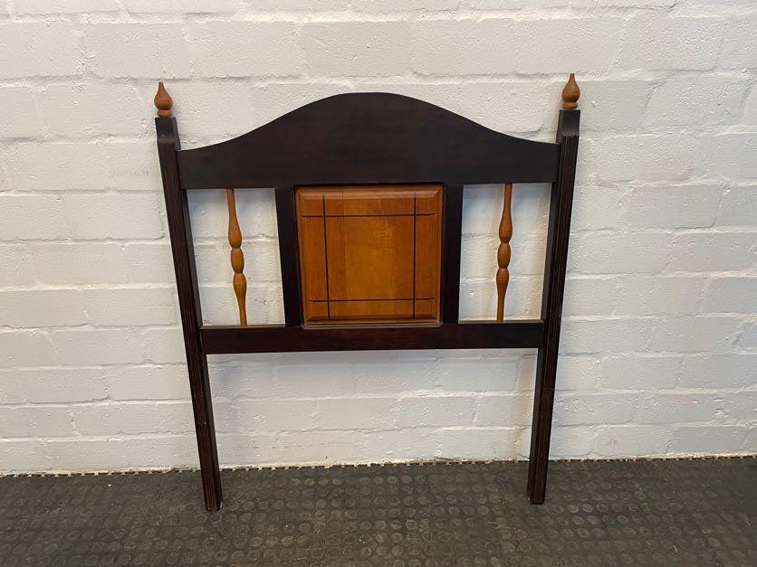 Darkwood Yellowwood Single Headboard - 2ndhandwarehouse.com