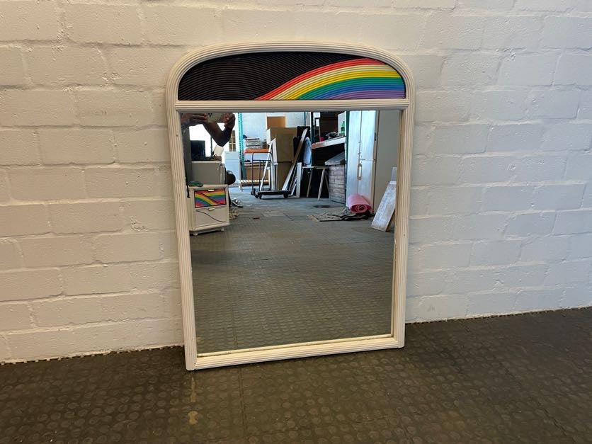 Rainbow Print Mirror