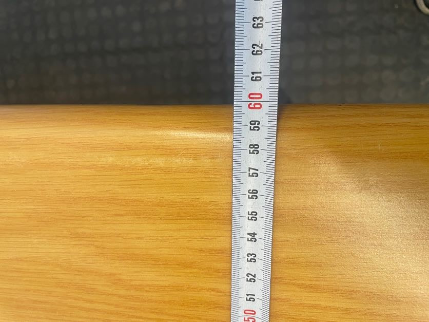 Plain Office Desk (Black Lining Sides)