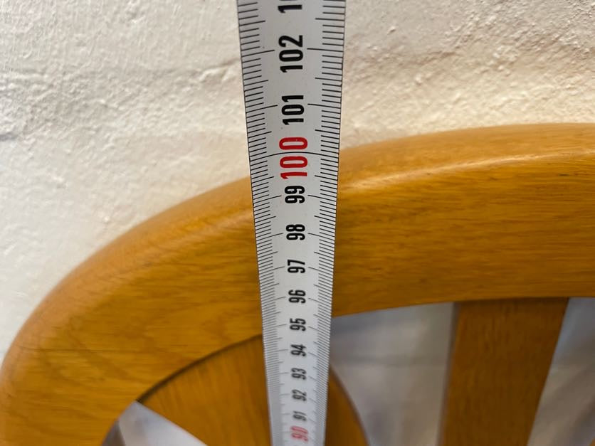 Print Oak Dining Chair - PRICE DROP