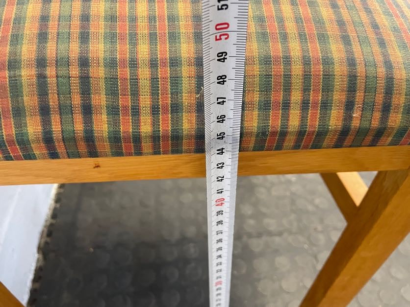 Print Oak Dining Chair - PRICE DROP