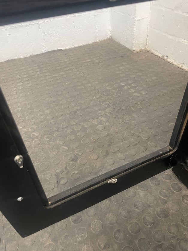 2 Door Black Tv Stand (No Glass) PRICE DROP