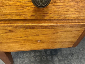 3 Drawer Simple Wooden Desk