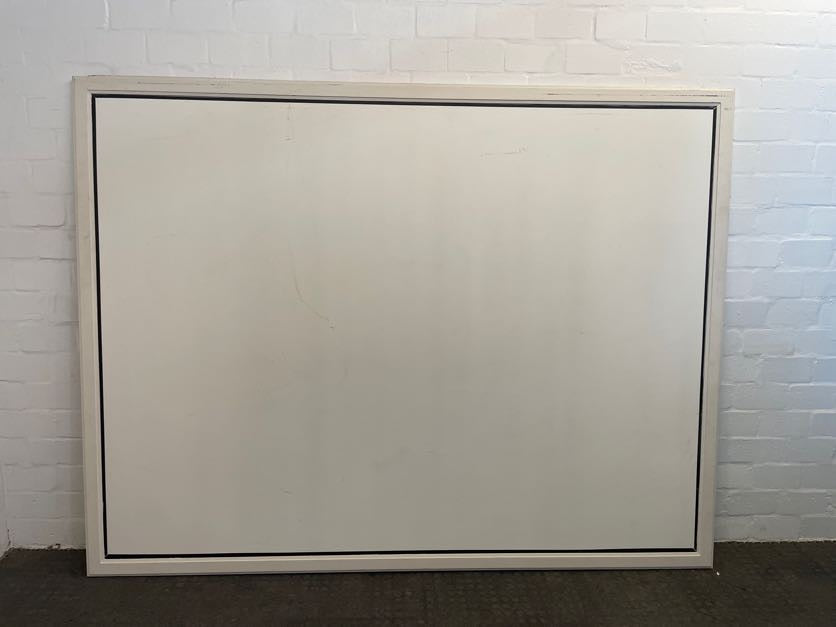 Large White Wooden Projector Screen (257cm X 197cm)